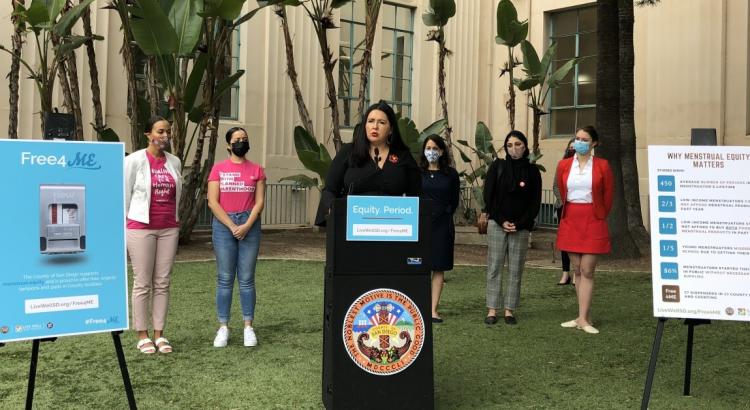 Free 4 Menstrual Equity será ampliado en el Condado de San Diego