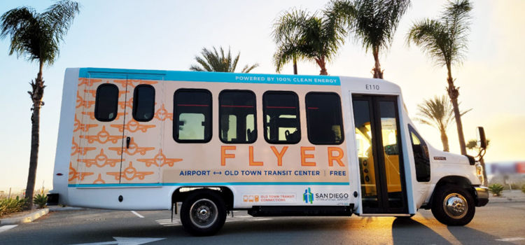 “San Diego Flyer” una buena opción para el traslado de turistas