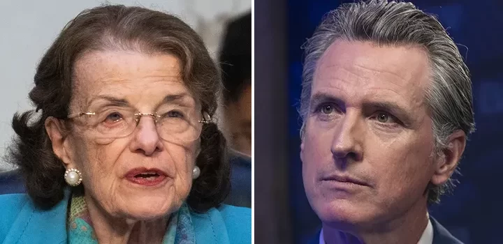 Gobernador de California, se enfrenta a decisiones cruciales sobre el escaño de Feinstein en el Senado