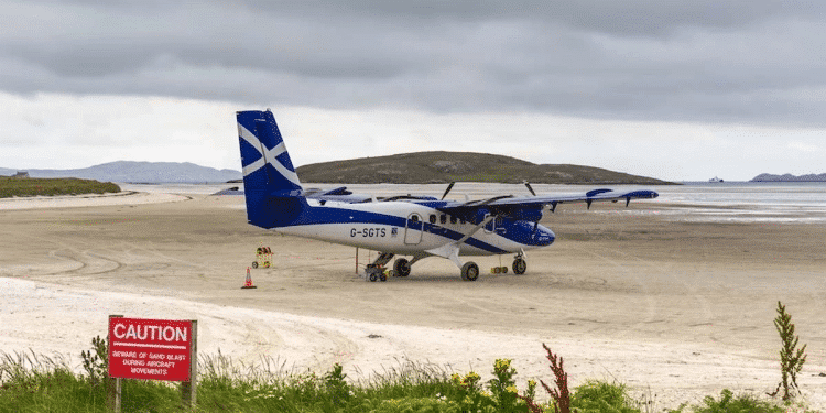 El vuelo comercial más corto del mundo: dura menos de dos minutos