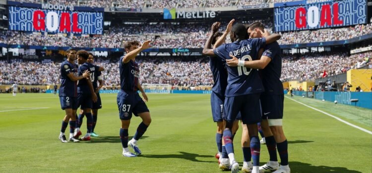 El PSG aprovecha un pésimo arranque del Real Madrid para meterse en la final del Mundial de Clubes goleando