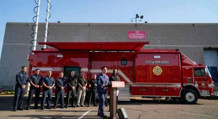Más equipo de trabajo y un nuevo helicóptero viene para el Departamento de Bomberos y Rescate de San Diego