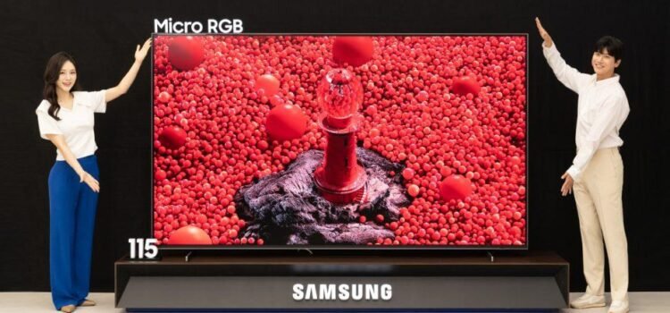 Samsung lanza el primer televisor Micro RGB del mundo