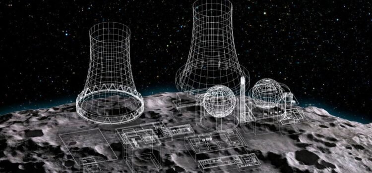 La NASA planea construir una base nuclear en la Luna como parte de su “carrera” espacial con China
