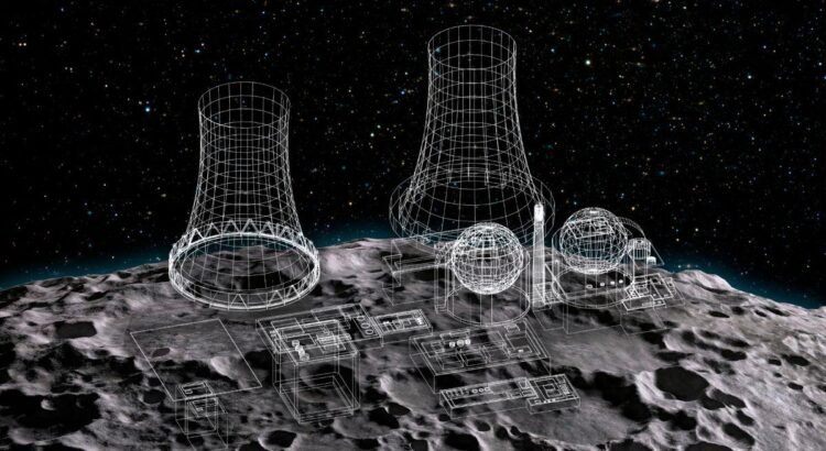 La NASA planea construir una base nuclear en la Luna como parte de su “carrera” espacial con China