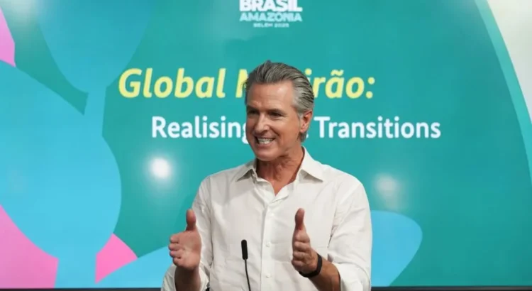 Gavin Newsom, califica a Trump de “especie invasora” en la COP30. Gavin Newsom, califica a Trump de “especie invasora” en la COP30.